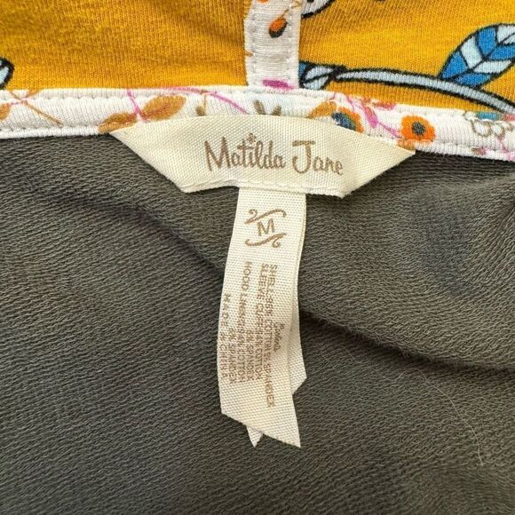 Matilda Jane Choose Your Own Path Patches Of Light Hoodie Jacket Size Medium - Picture 5 of 6